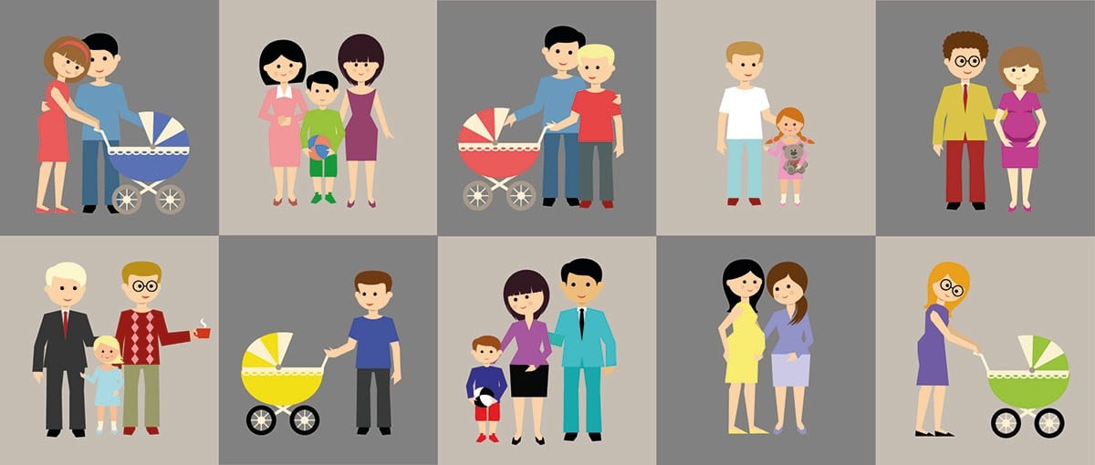 Diversidad familiar: los diferentes tipos de familia actuales | Centro de  Psicología Canvis